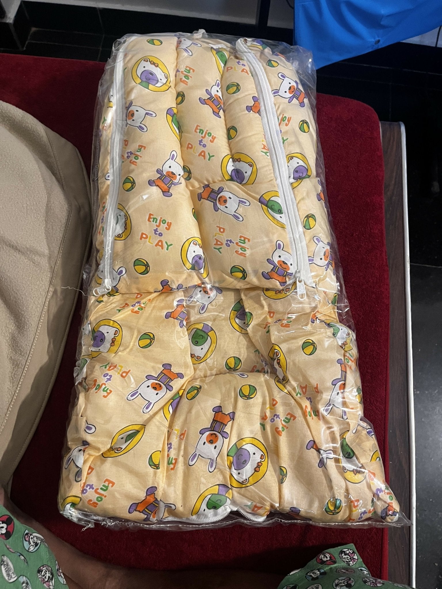 Baby carry cum sleeping bed