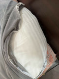 Quilt comfort U shape pregnancy pillow