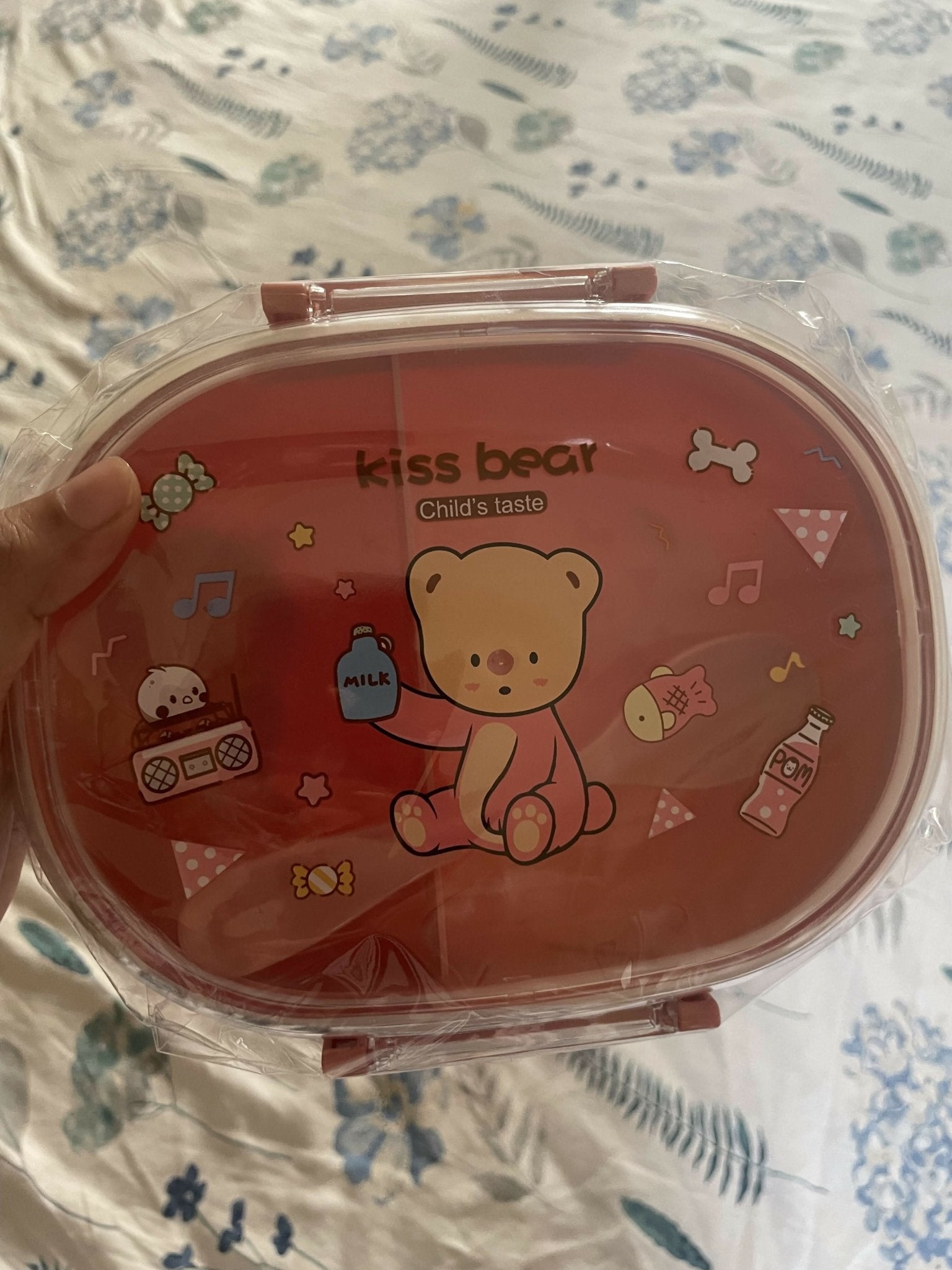 KISS BEAR Lunch Box
