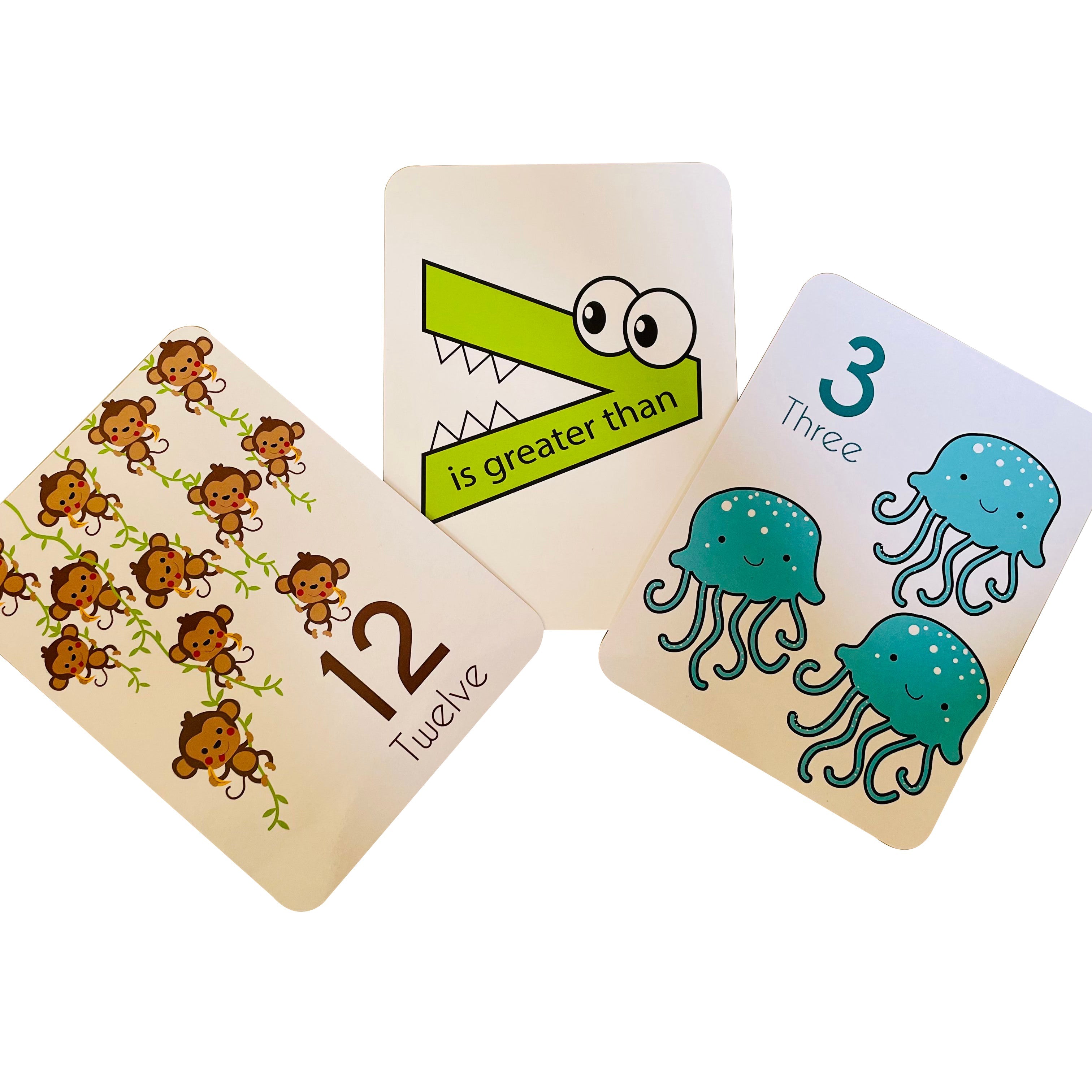 ZOOPLAY Number Flashcards and Counting Activity