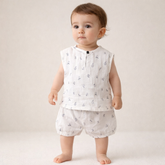 TINY TIGGY Baby Summer Set Top and Shorts