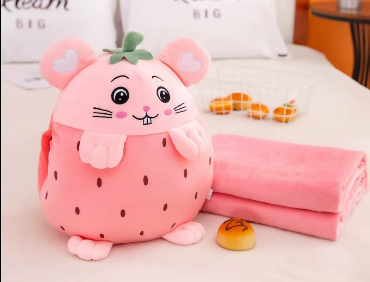Soft toy cum blanket