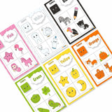 ZOOPLAY Colour Sorting Activity Mats (10 Colours Included)