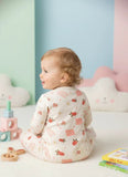 TINY TIGGY Strawberry Dreams Baby Romper