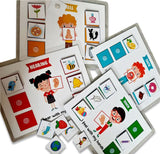 ZOOPLAY 5 Senses Sorting Activity Games