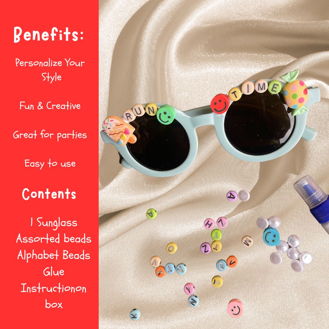 ZOOPLAY Bling My Shades - DIY Sunglass Decoration Kit