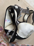 BABYHUG 5-in-1 Imperial baby carrier with multiple carrying positions, ergonomic design, padded shoulder straps, adjustable waist belt, and secure buckles for comfortable babywearing.