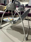 BABYHUG Galaxy Electric Swing for Baby in Almost New condition featuring electric swinging functionality, comfortable padded seating, supportive design, and a practical setup for supervised soothing, relaxing, and playtime