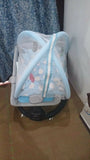 Light blue baby bedding gift set with soft bedding essentials, cozy fabric, baby-friendly design, and matching accessories for newborn comfort and gifting.