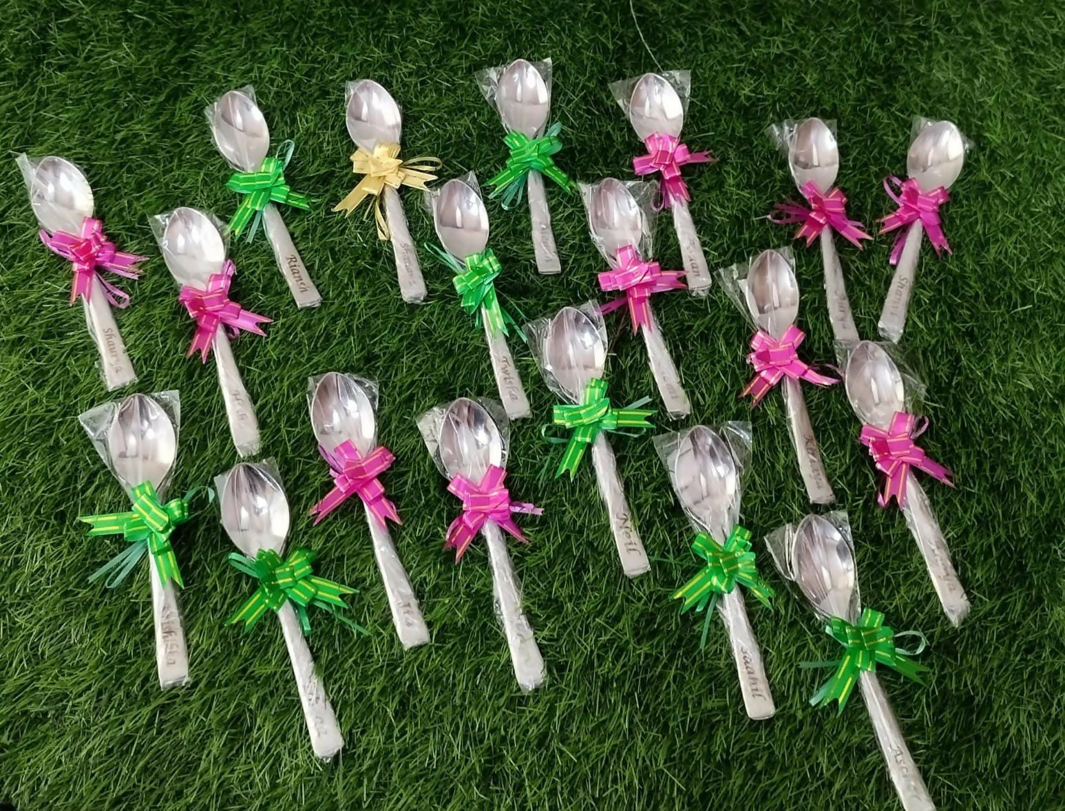 Buy Personalised Stainless Steel Spoon Set of 2 – Custom, Safe, and Durable Spoons for Kids