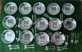 Buy Personalised Stainless Steel Snake Plate, Spoon, and Fork Set – Fun, Custom, and Durable Dining Set for Kids