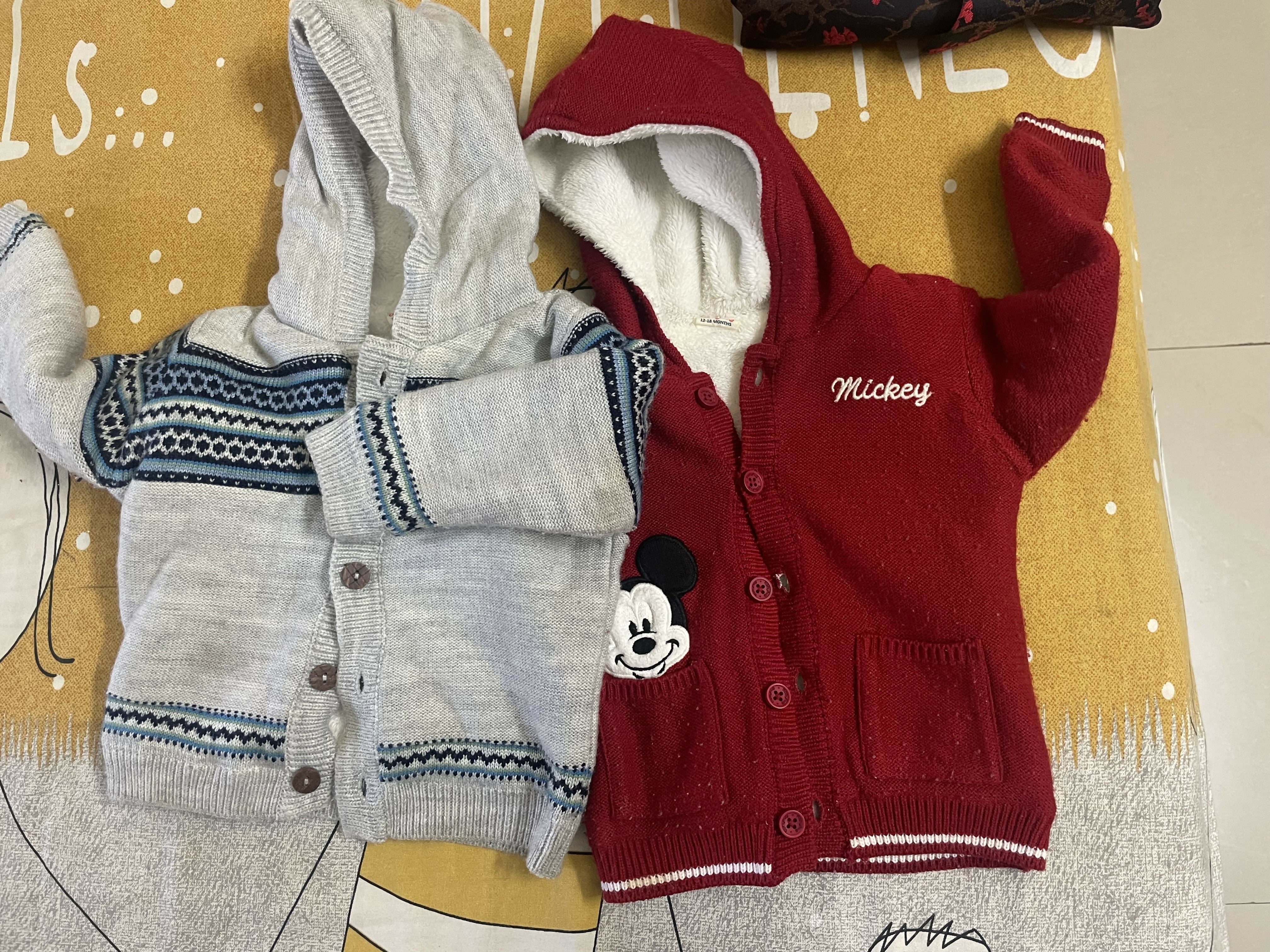 Two children's sweaters