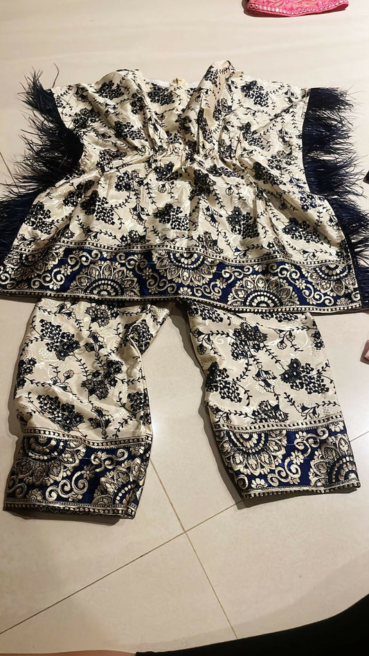 Dress your baby girl in style with our Kurta and Pant Set, offering comfort and elegance for every occasion.