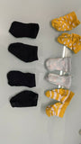 Socks (New Born ) - Set of 5
