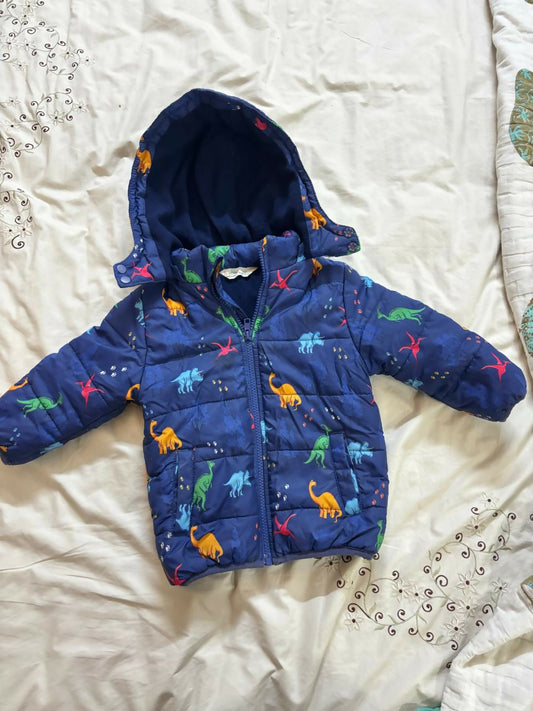 BEEBAY Blue Puffer Jacket – Stylish Warmth for Cold Days