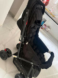 BABYHUG Cocoon stroller/pram with a reclining seat, foldable dacesign, adjustable canopy, 5-point safety harness, smooth wheels, and storage basket for comfortable travel with babies and toddlers.