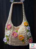 Handmade Crochet Bag featuring a charming textured design and practical carry style, ideal for everyday use, outings, gifting and adding a unique handcrafted touch to any look.
