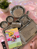 Personalized Stainless Steel Thali Set