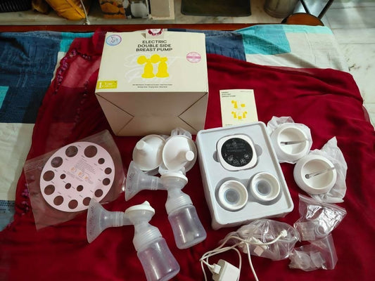 Buy Moms Sunshine 1133S Double Electric Breast Pump – hospital-grade power and comfort for daily use.