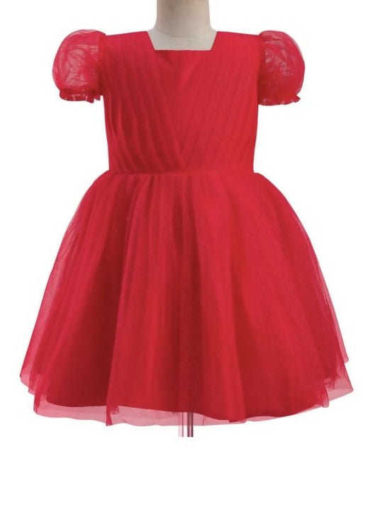 Red Party Wear Dress for Girls