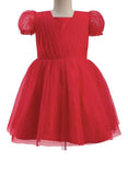 Red Party Wear Dress for Girls