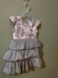 PEPPERMINT Baby Frock – Pista Green (6 Months-9 months)