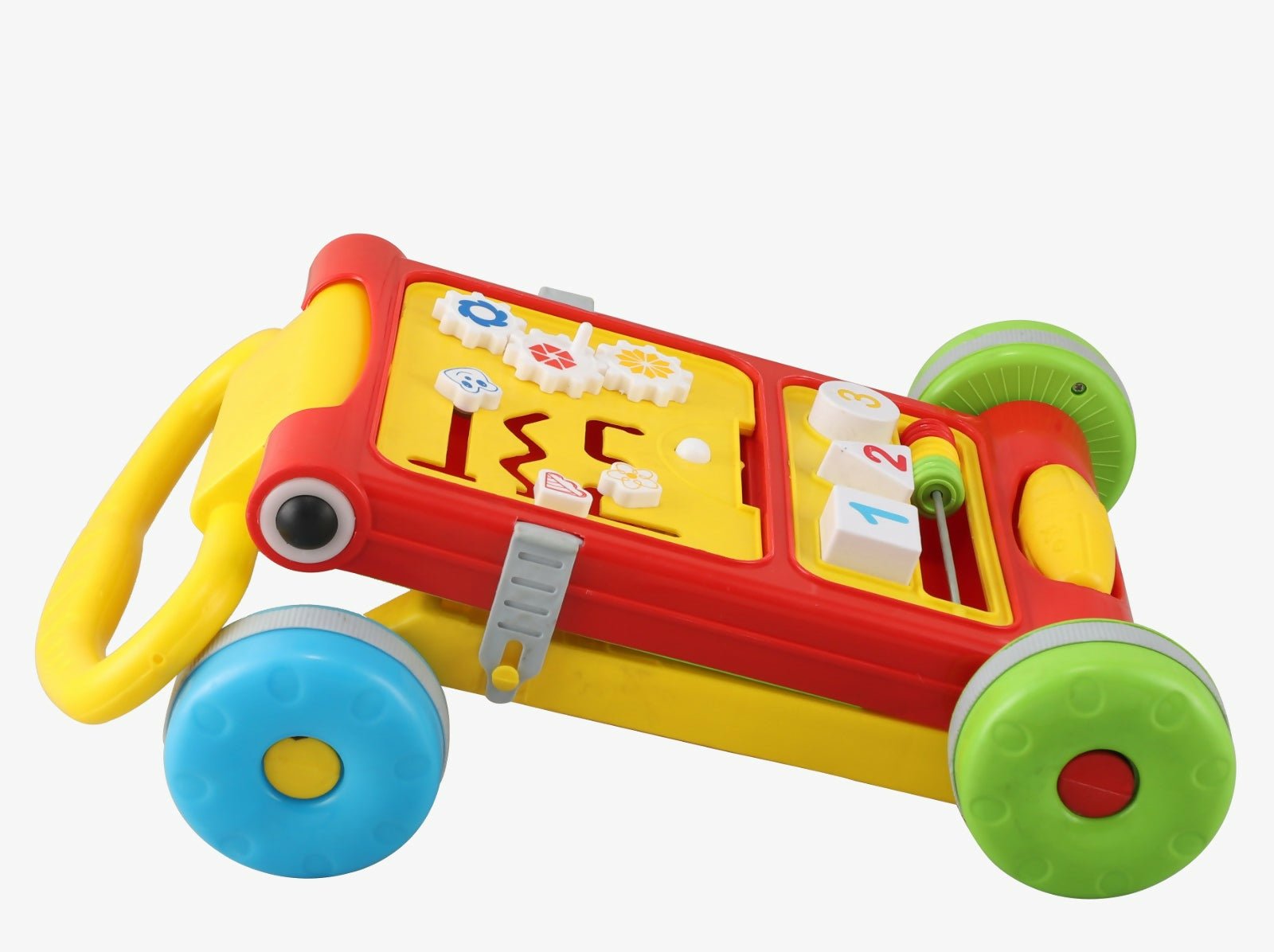 DO IT BABY activity multicolour walker with interactive play features, sturdy frame, comfortable seat, smooth wheels, and colorful design to support baby walking and playtime.
