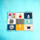 Shop now for the B4BRAIN Sensory PlayMat + Tummy Time Mirror, offering vibrant textures, a shatterproof mirror, and a safe, cozy play area to boost your baby's sensory development and strength!