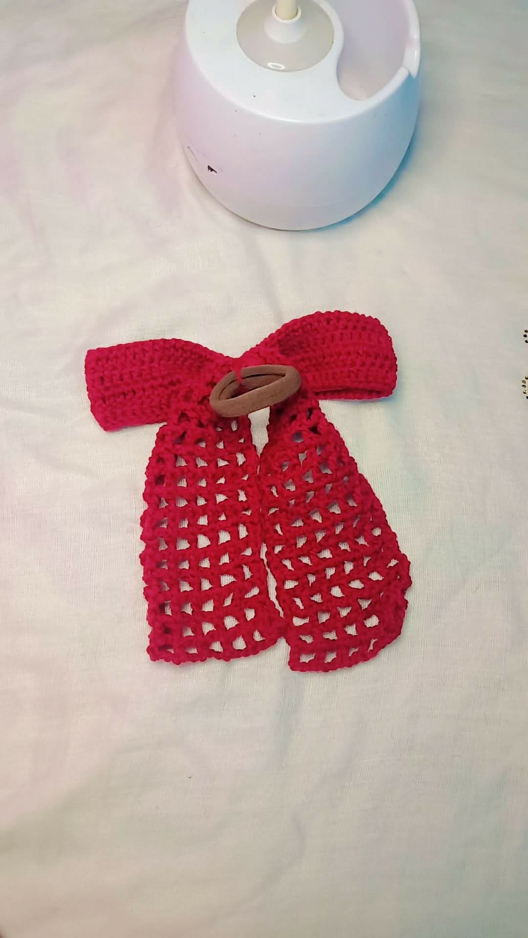 Bow Hair Tie Large