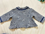 CHICCO baby jacket – stylish self-design, soft stretchable fabric, perfect for infants.