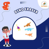 I LEARNNGROW Dino Sipper + Dino Eraser + Dino Wallet