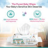 CUTETOTZ ® Premium Organic Baby Wet Wipes | Green Seal® Certified