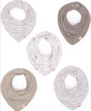 MI ARCUS Feeding, Drool Bibs for Baby Boys, Girls, Newborns(pack of 5)