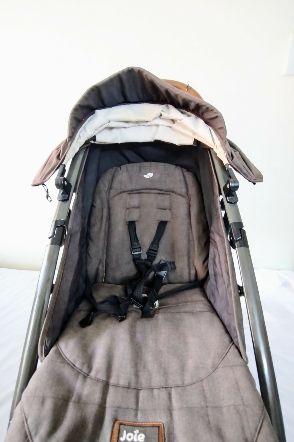 JOIE Baby Stroller Lightweight Foldable 6 Wheel Recline Travel Pram