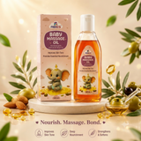 Abies Ayurvedic Baby Massage Oil Enriched with Almond & Olive Oil