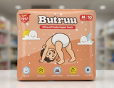 BUTRUU Baby Diapers Pack of 10 - Medium (M10) Size