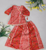 Baby Girl Kurti And Gaghra Set