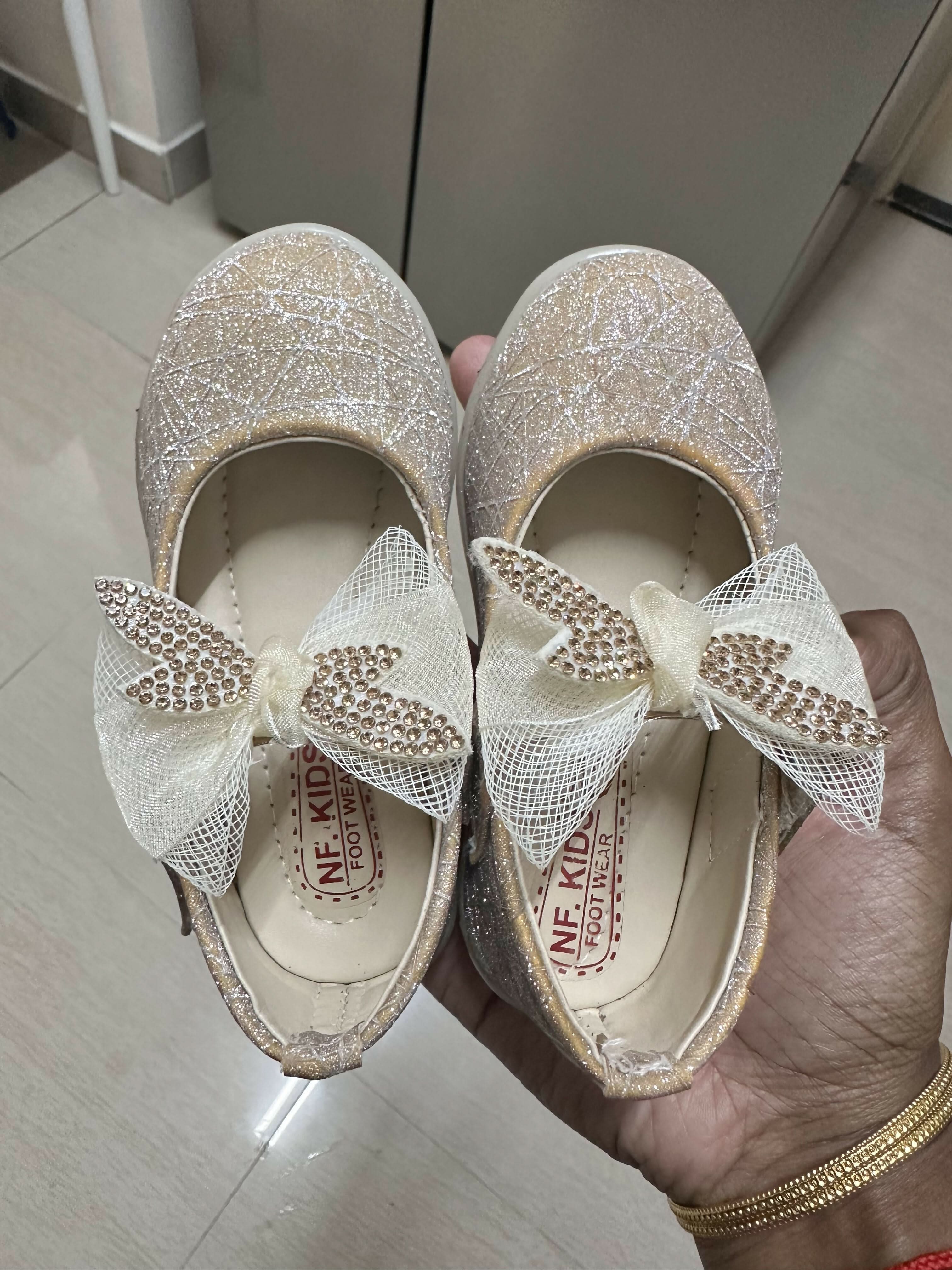 Baby Partywear Bellies/Shoes with Lights - Main Image