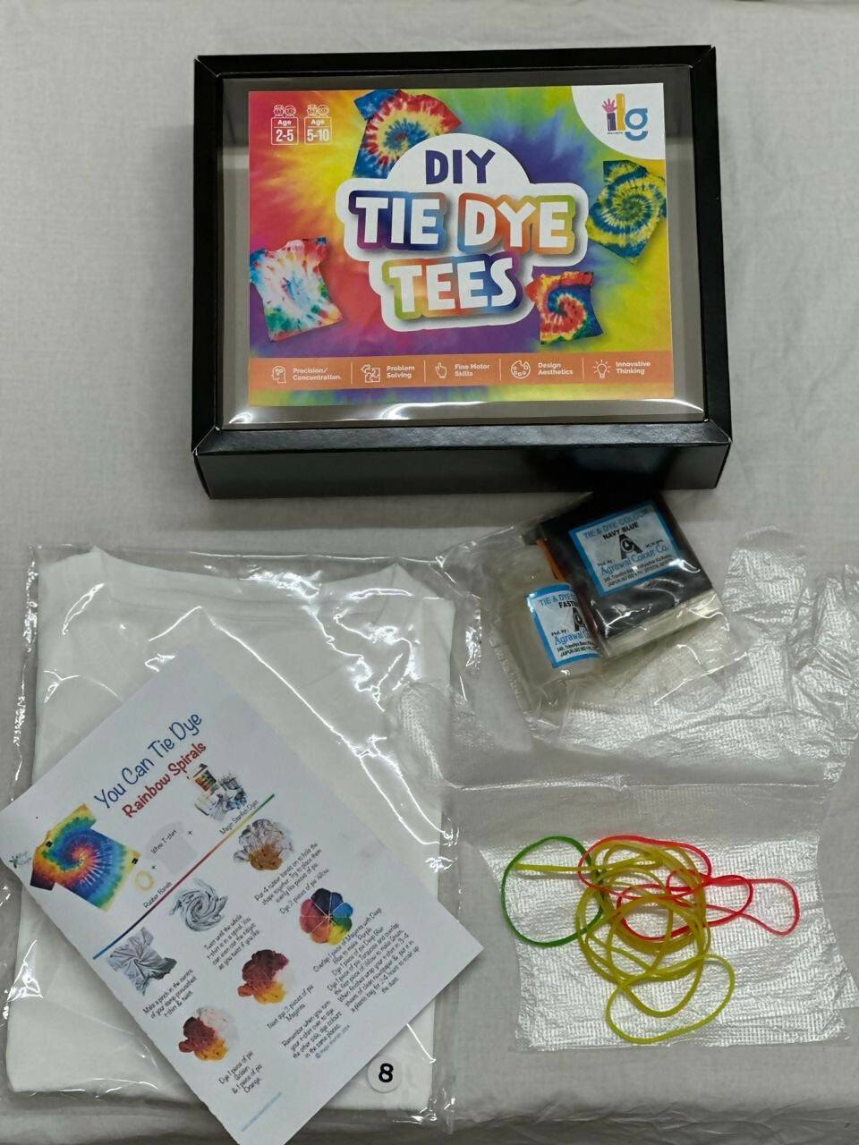 Introducing our DIY Tie & Dye Tee Shirts for Kids, where fashion meets fun and creativity knows no bounds!