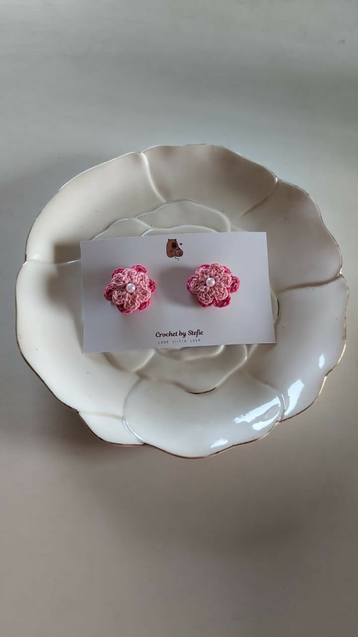 Crochet Hair Clips