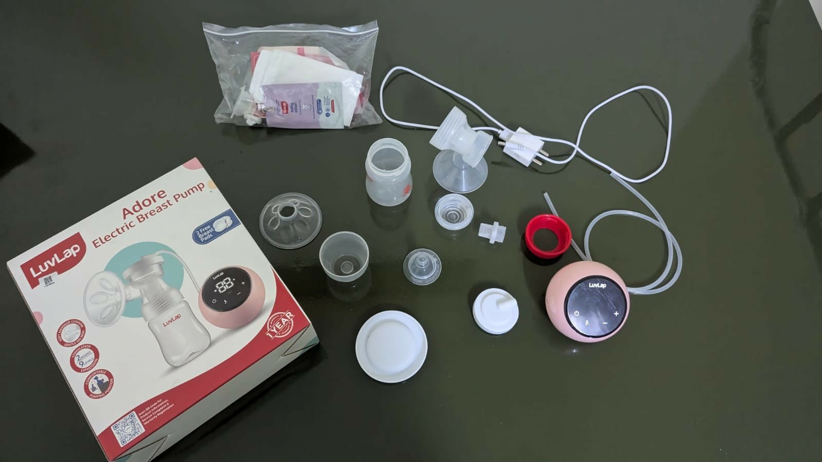 LUVLAP Electric Single Breast Pump