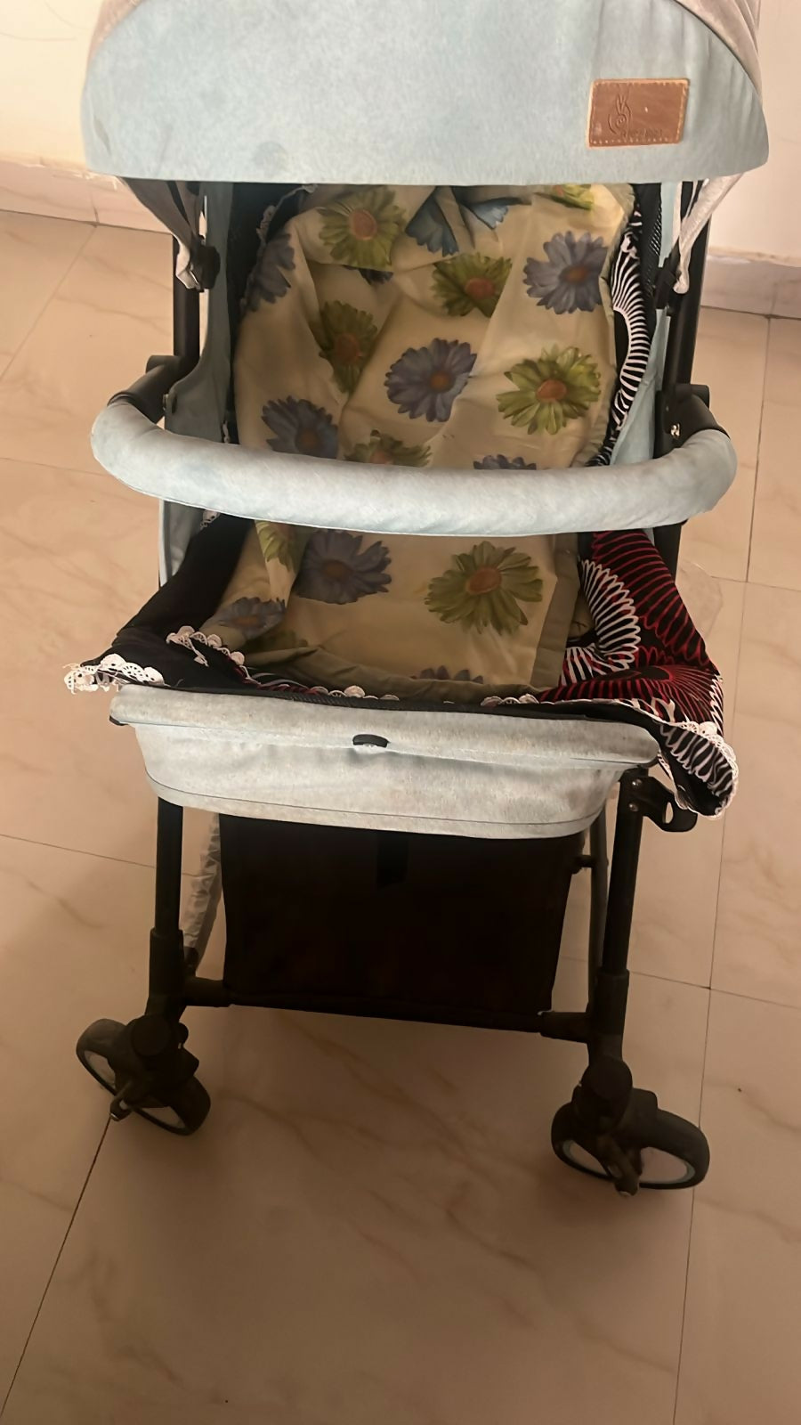 R FOR RABBIT Rock & Roll Baby Stroller/Pram – Stylish 2-in-1 Stroller & Rocker (Sea Green)