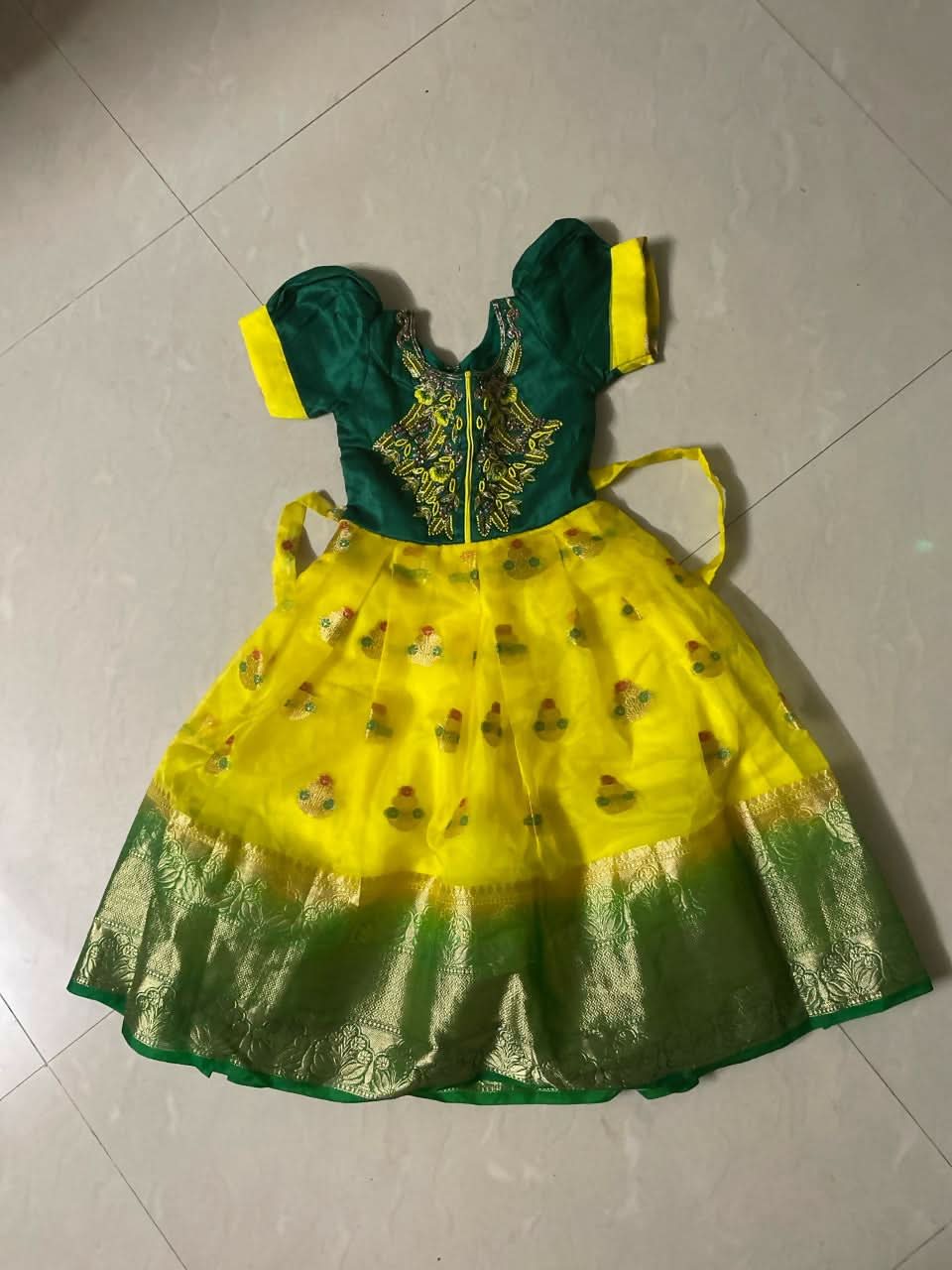 ETHNIC LONG FROCK - PyaraBaby