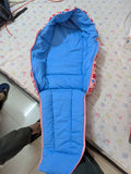 Blue sleeping bag
