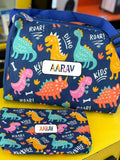 PERSONALIZED Duffle Bag with Matching Pouch