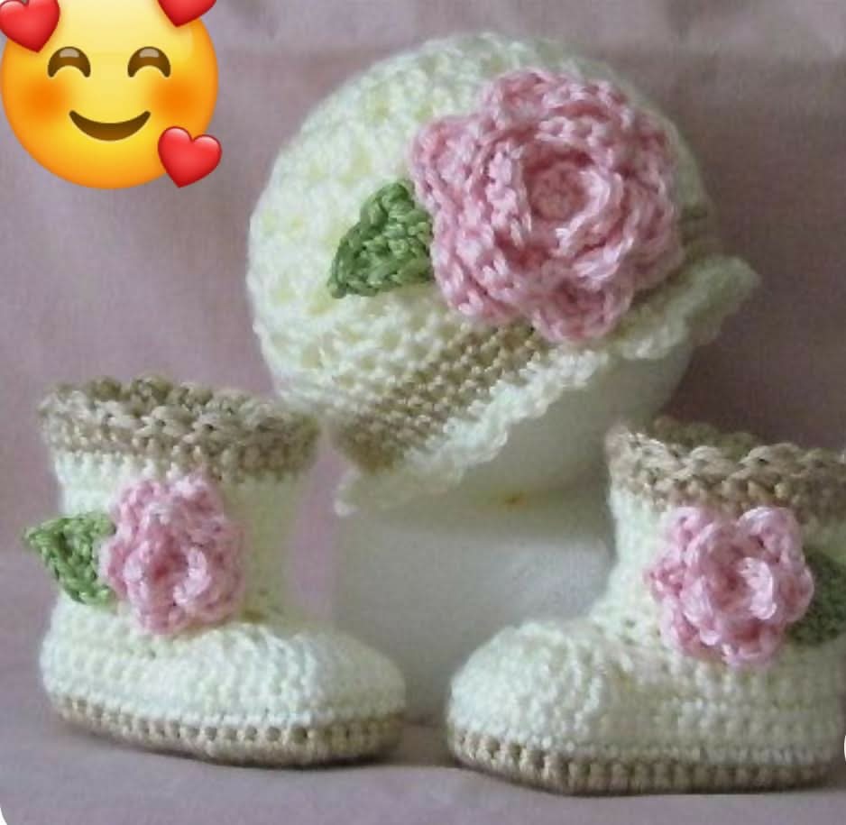 Booties with Cap