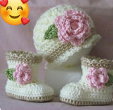 Booties with Cap