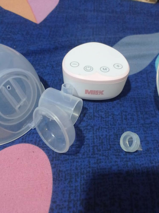 Buy MISK Electric Wearable Breast Pump – Hands-Free, Quiet, Portable Breastfeeding Solution for Moms