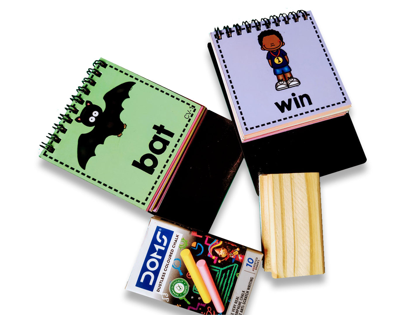 ZOOPLAY CVC Words Read and Write Flashcards