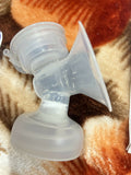 Silicone breast pump